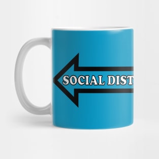 Social distancing works Mug